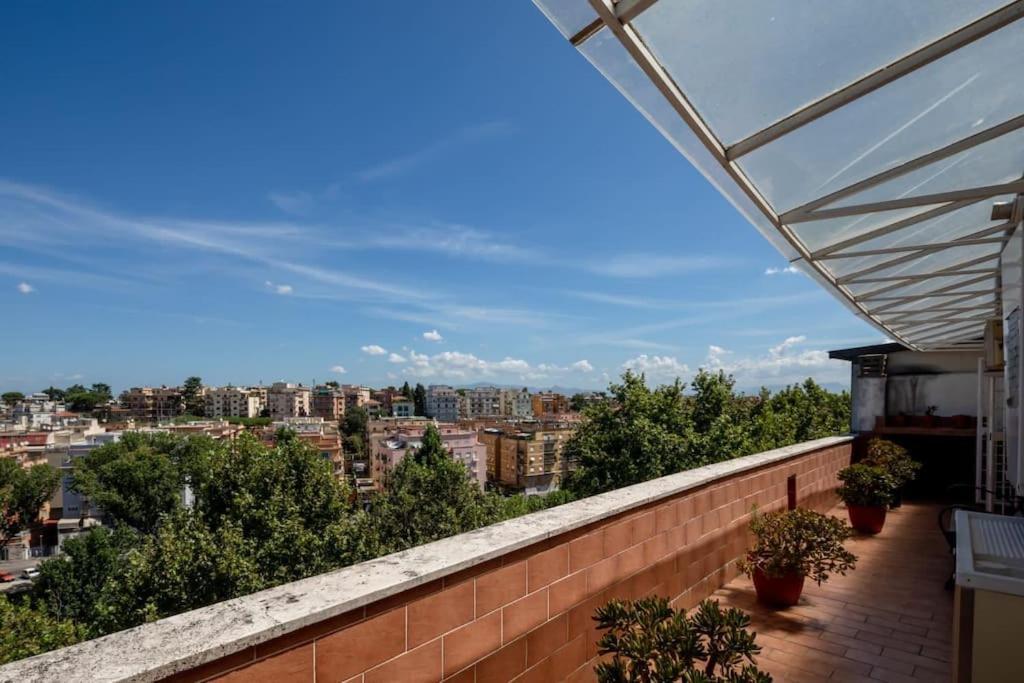 Attico Per Quattro Persone Sulla Nomentana, Wi-Fi, Aria Condizionata Apartment Roma Exterior foto
