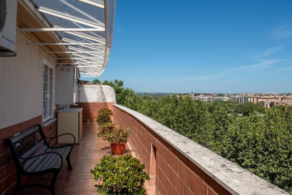 Attico Per Quattro Persone Sulla Nomentana, Wi-Fi, Aria Condizionata Apartment Roma Exterior foto