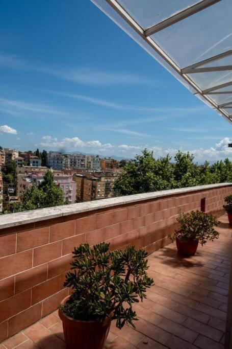 Attico Per Quattro Persone Sulla Nomentana, Wi-Fi, Aria Condizionata Apartment Roma Exterior foto